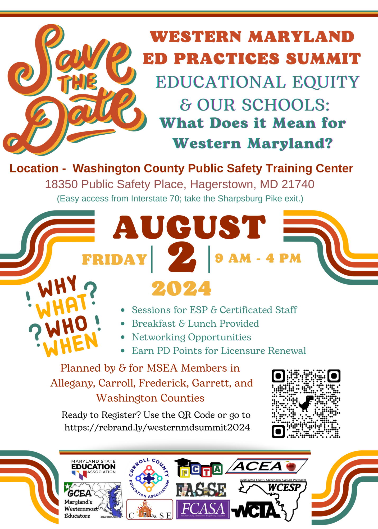 Save the Date Western MD Summit on AUGUST 2 2024 (3)