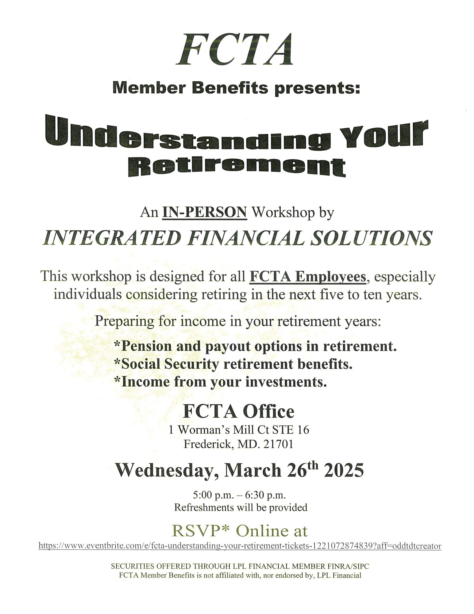 IFS - Retirement Seminar 03.26.25