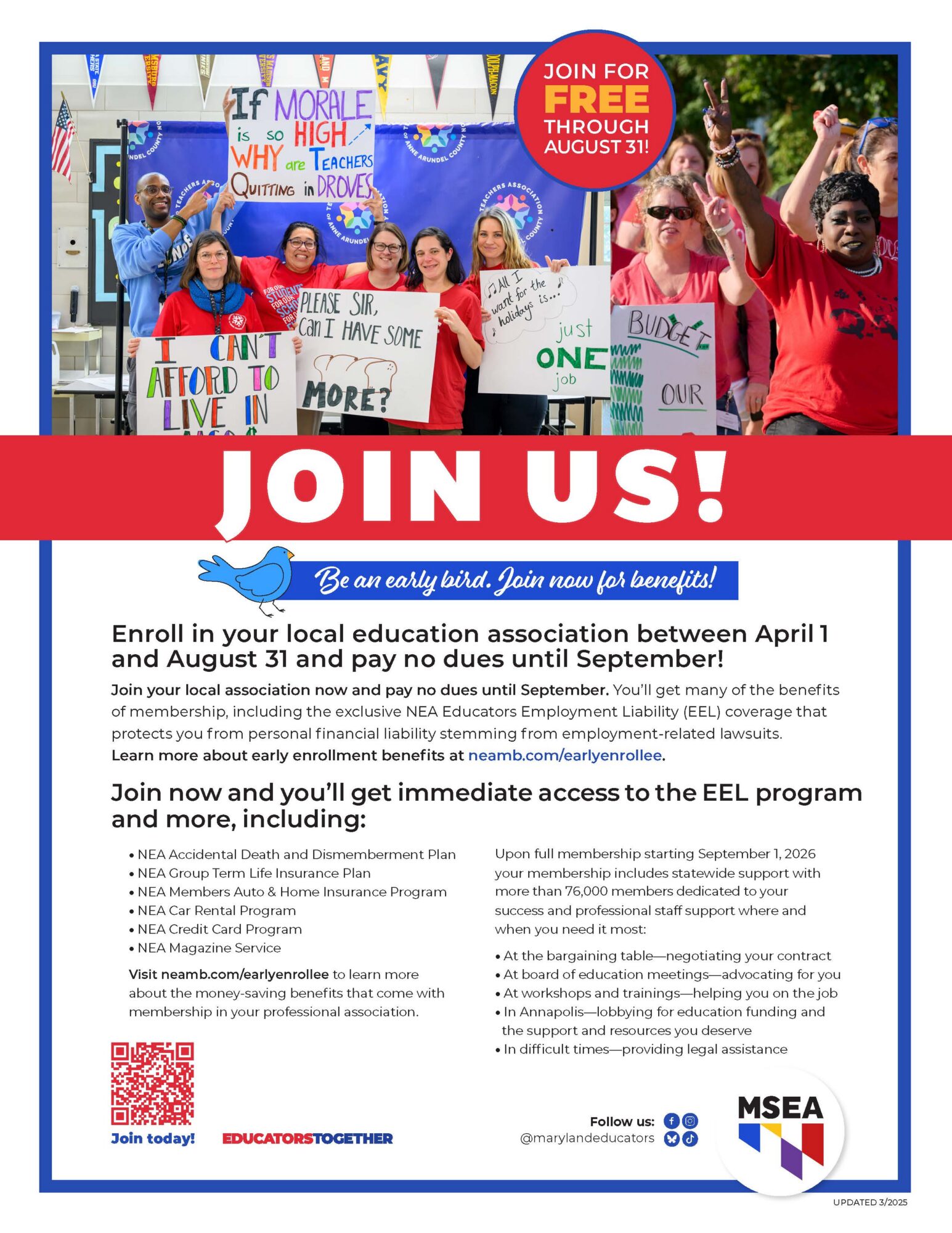 Early Enrollment Flyer FY27